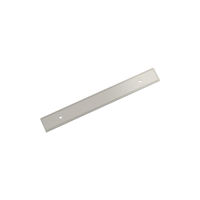 160mm Thoreau Rectangle Backplate, Satin Nickel
