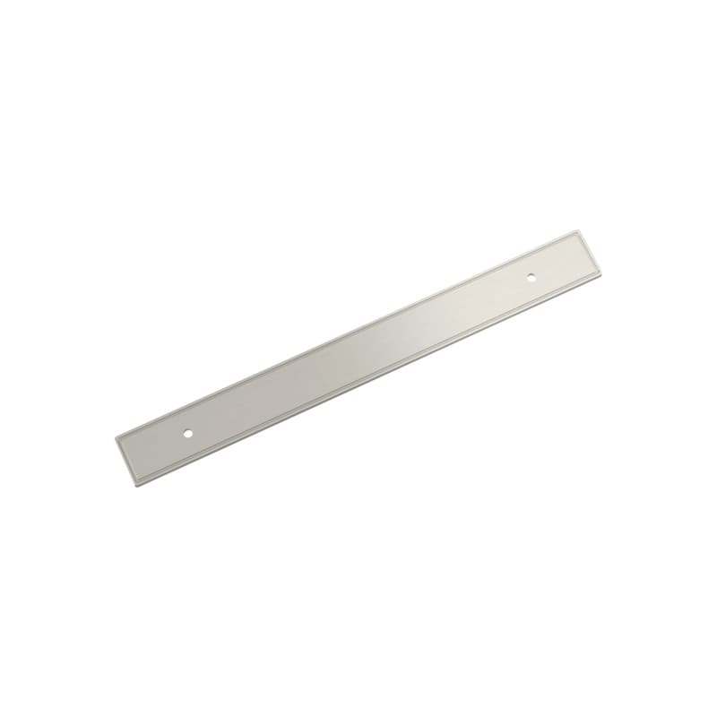 192mm Thoreau Rectangle Backplate, Satin Nickel