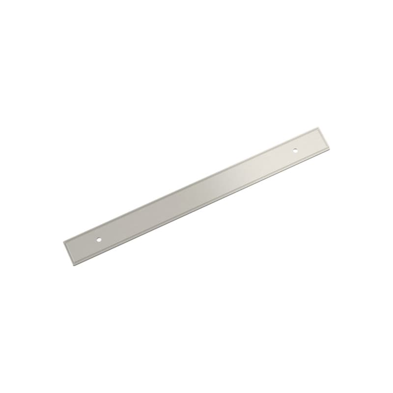 224mm Thoreau Rectangle Backplate, Satin Nickel