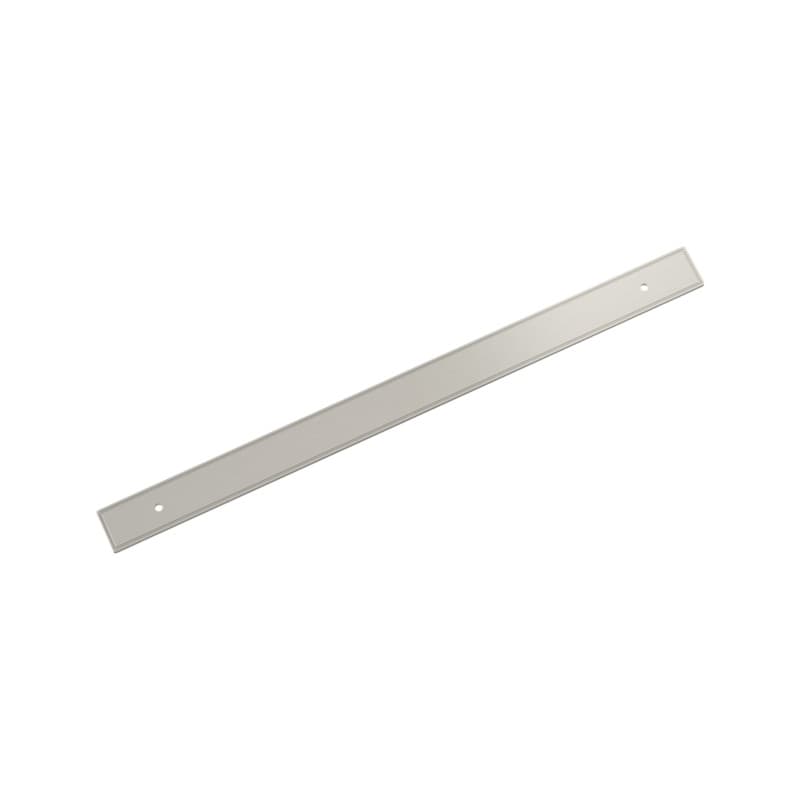 320mm Thoreau Rectangle Backplate, Satin Nickel