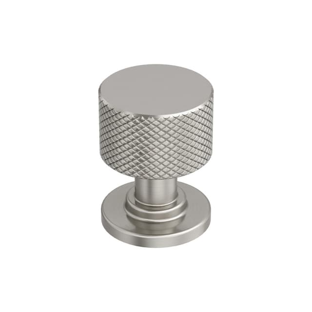 1" Balata Cabinet Knob, Satin Nickel