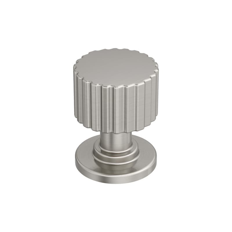 1" Ballard Cabinet Knob, Satin Nickel