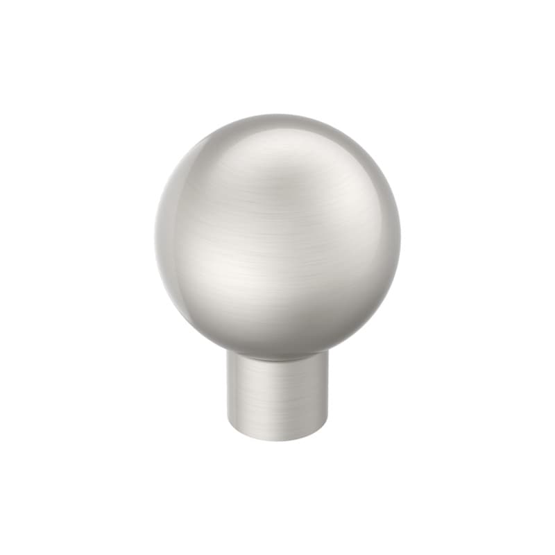 1-1/8" Coble Cabinet Knob, Satin Nickel