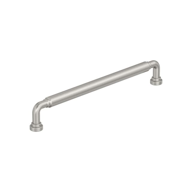 8-13/16" Coble Cabinet Pull, Satin Nickel