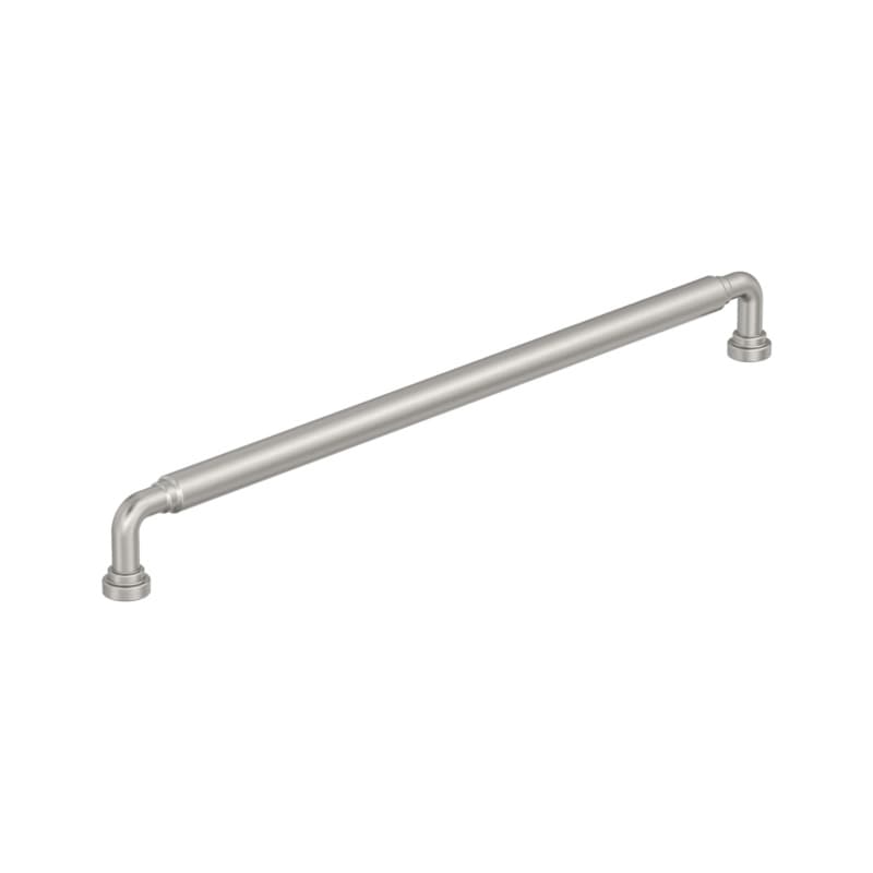 12-5/8" Coble Cabinet Pull, Satin Nickel