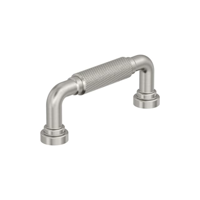 3" Collet Cabinet Pull, Satin Nickel