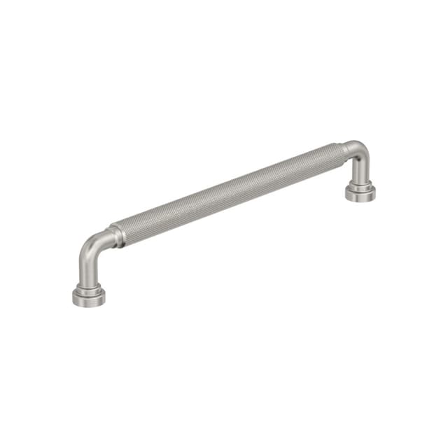 7-9/16" Collet Cabinet Pull, Satin Nickel