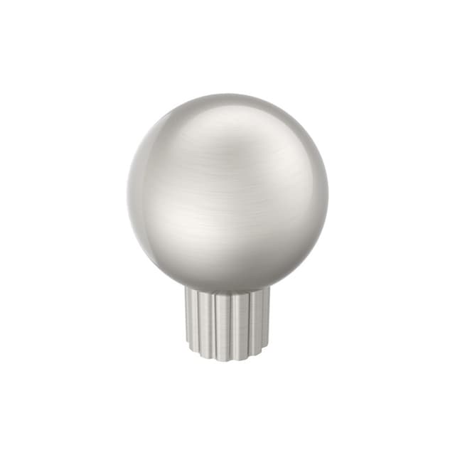 29mm Cowrie Cabinet Knob, Satin Nickel