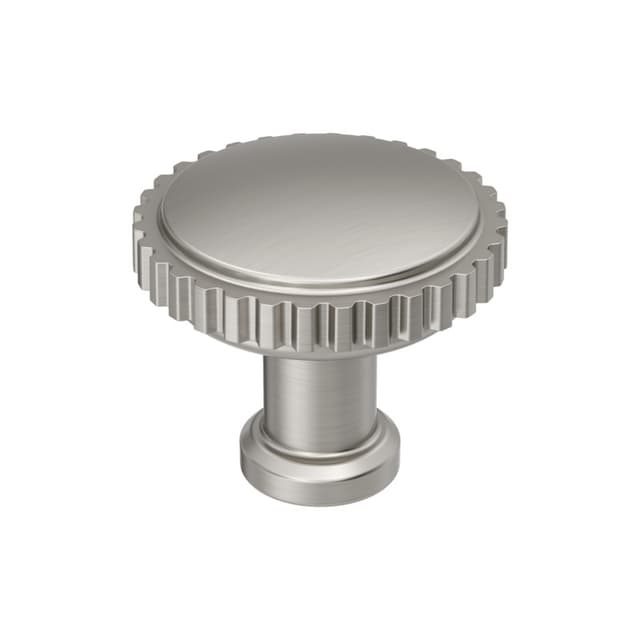 1-1/4" Farewind Cabinet Knob, Satin Nickel