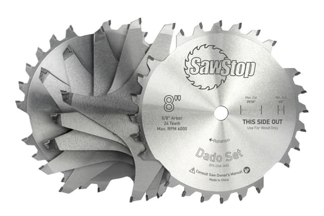 8" Premium Dado Set with Systainer