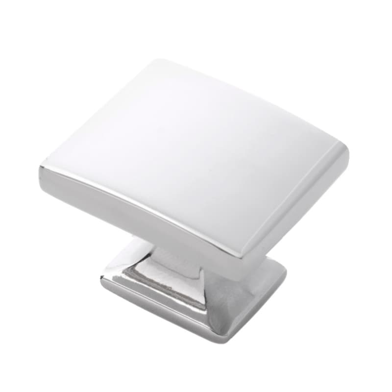 1-7/16" x 1-1/4" Forge Cabinet Knob, Chrome