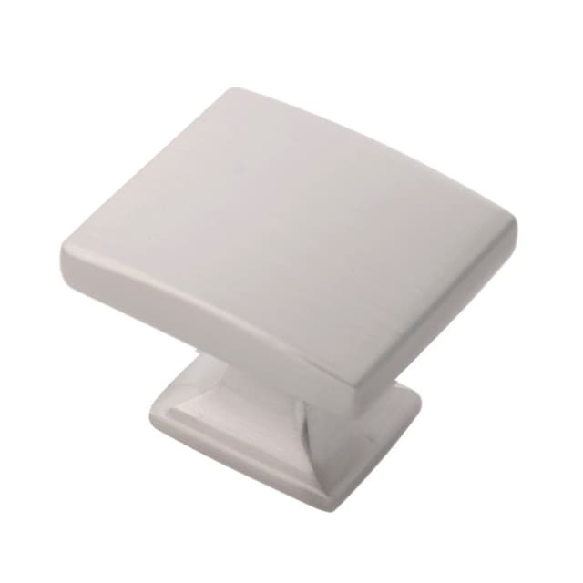 1-7/16" x 1-1/4" Forge Cabinet Knob, Satin Nickel