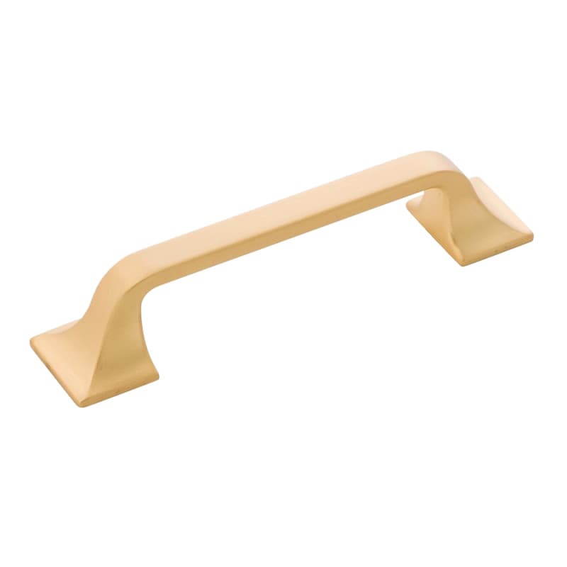 3-3/4" Forge Handle Pull, Brushed Golden Brass