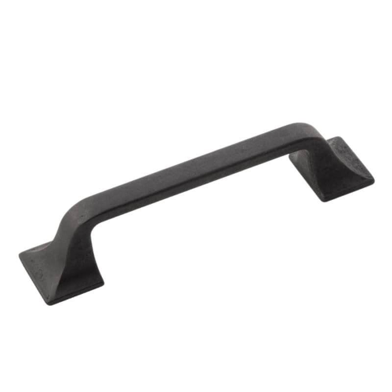 3-3/4" Forge Handle Pull, Black Iron