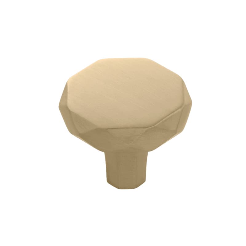 1-1/4" Karat Cabinet Knob, Champagne Bronze