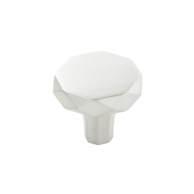 1-1/4" Karat Cabinet Knob, Satin Nickel