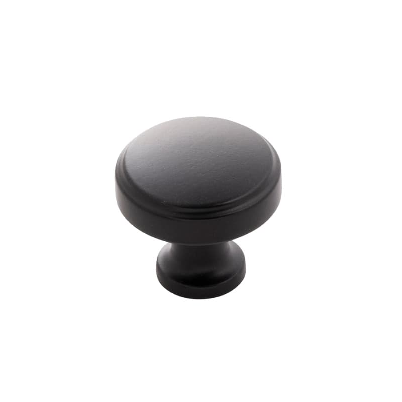 1-1/4" Piper Cabinet Knob, Matte Black