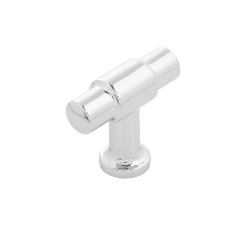 1-5/8" x 5/8" Piper T-Cabinet Knob, Chrome
