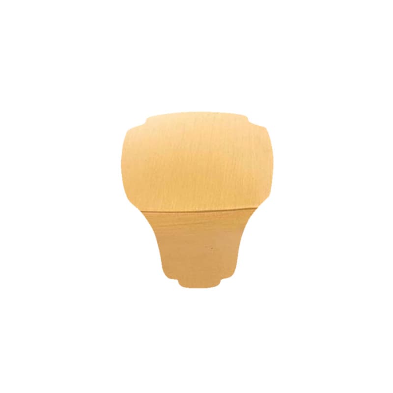 1-1/8" Veranda Square Cabinet Knob, Brushed Golden Brass