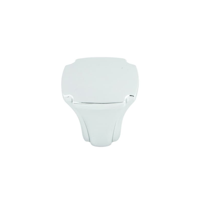1-1/8" Veranda Square Cabinet Knob, Chrome