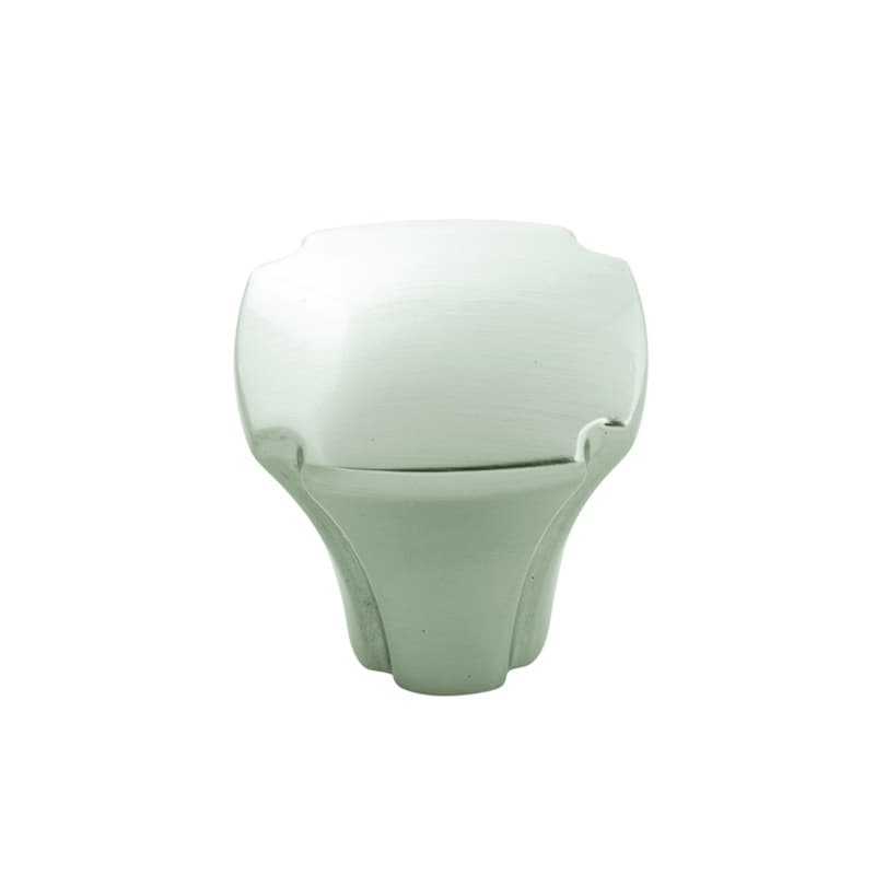 1-1/8" Veranda Square Cabinet Knob, Satin Nickel