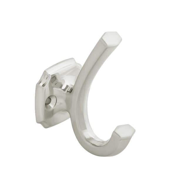 1" Veranda Hook, Satin Nickel
