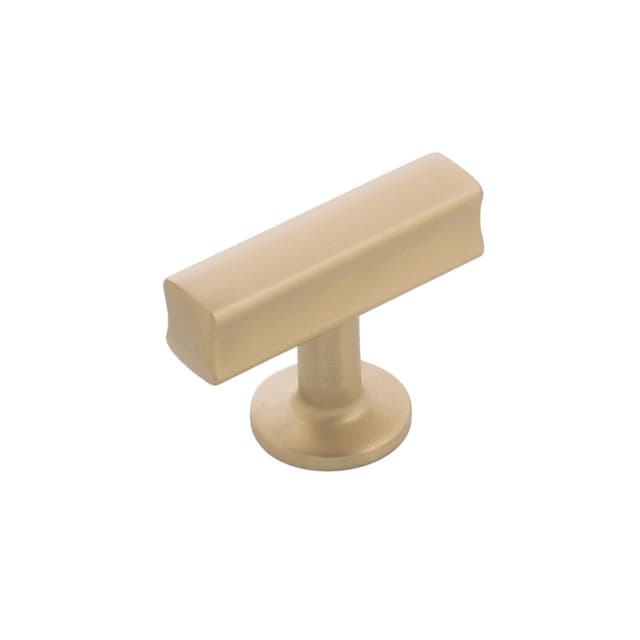 1-15/16" x 15/16" Woodward T-Cabinet Knob, Champagne Bronze