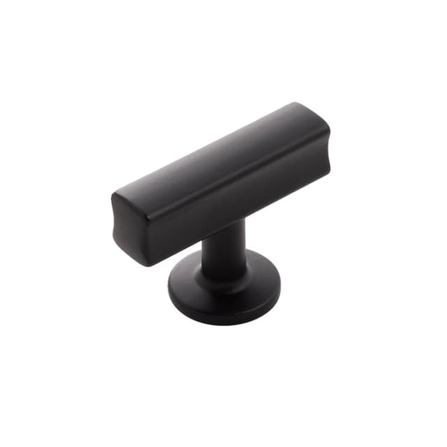 1-15/16" x 15/16" Woodward T-Cabinet Knob, Matte Black