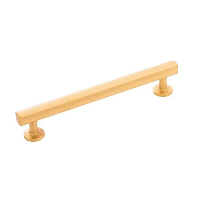 6-5/16" Woodward Bar Pull, Brushed Golden Brass