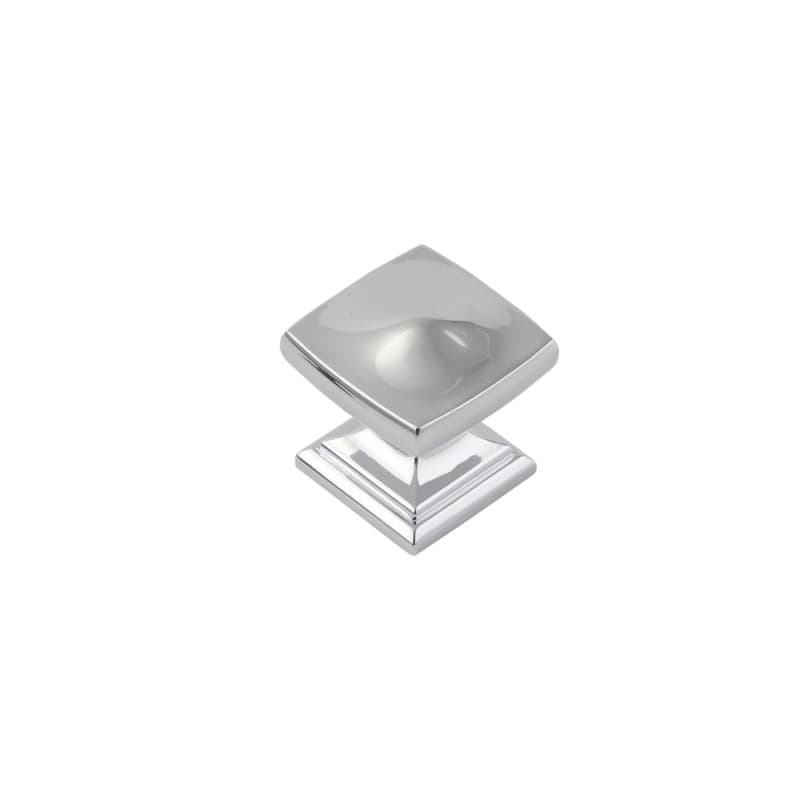 1-1/4" Dover Square Cabinet Knob, Chrome