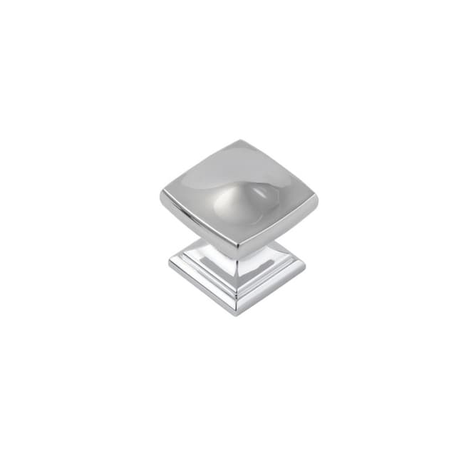 1-1/4" Dover Square Cabinet Knob, Chrome