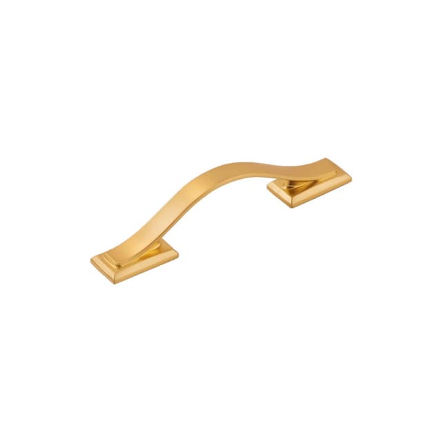 3" Dover Arch Pull, Brushed Golden Brass