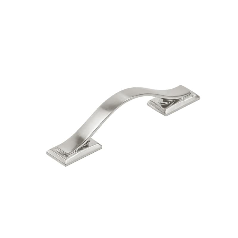 3" Dover Arch Pull, Satin Nickel