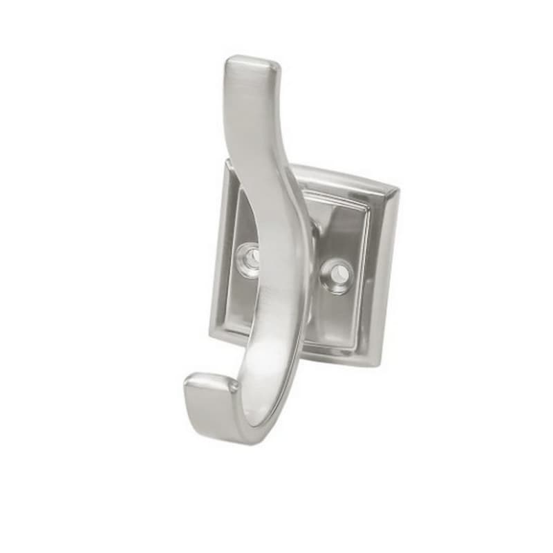 3/4" Dover Hook, Satin Nickel