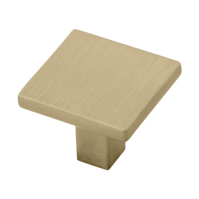 1-1/4" Skylight Square Cabinet Knob, Champagne Bronze