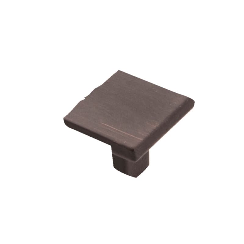 1-1/4" Skylight Square Cabinet Knob, Vintage Bronze