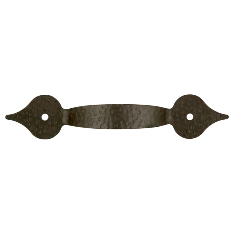 3-1/4" x 5" x 1" Southwest Lodge Arch Pull, Colonial Black