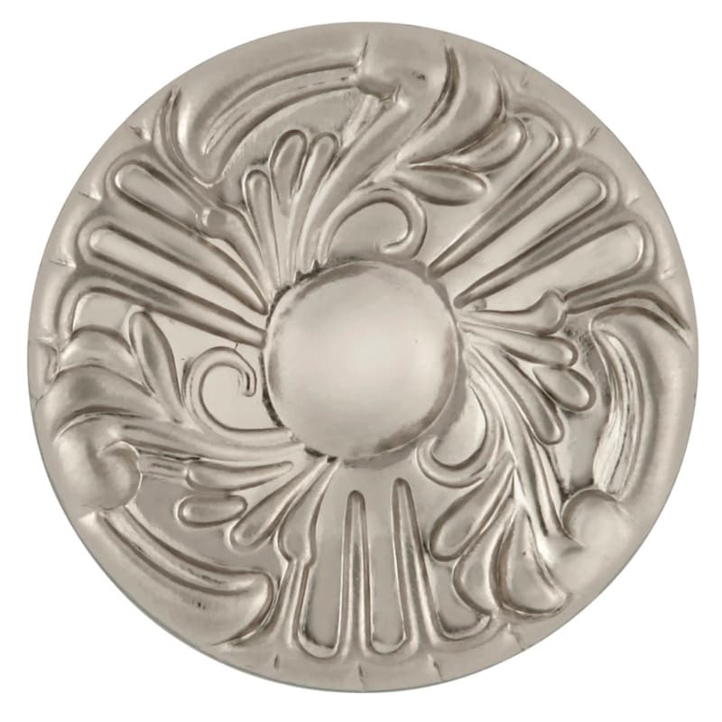 1-1/2" x 1/4" Cavalier Cabinet Knob, Satin Nickel