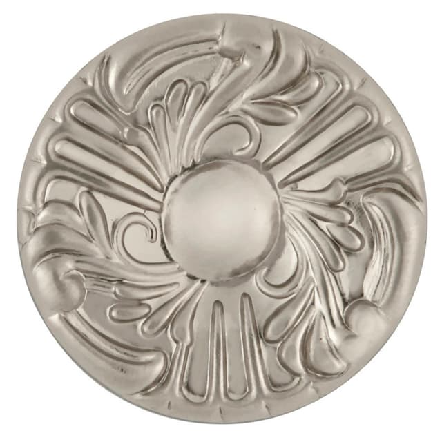 1-1/2" x 1/4" Cavalier Cabinet Knob, Satin Nickel