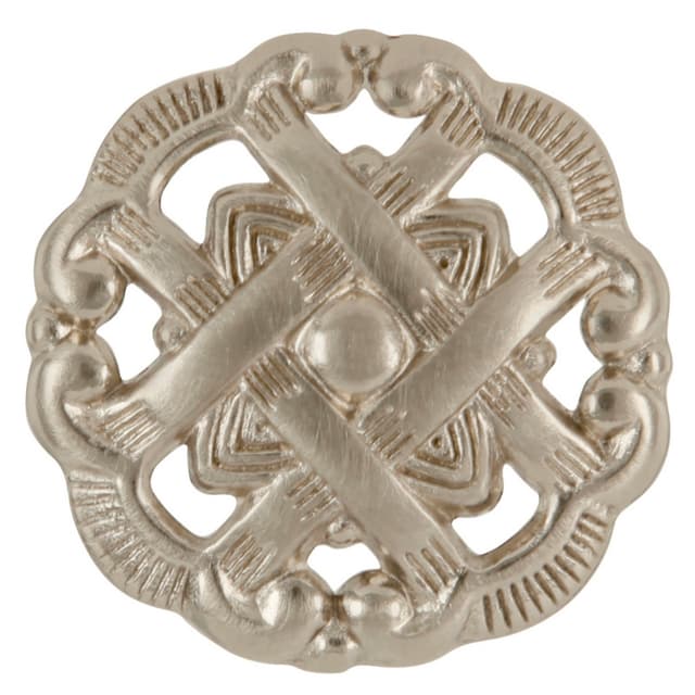 1-1/2" x 5/16" Cavalier Cabinet Knob, Satin Nickel