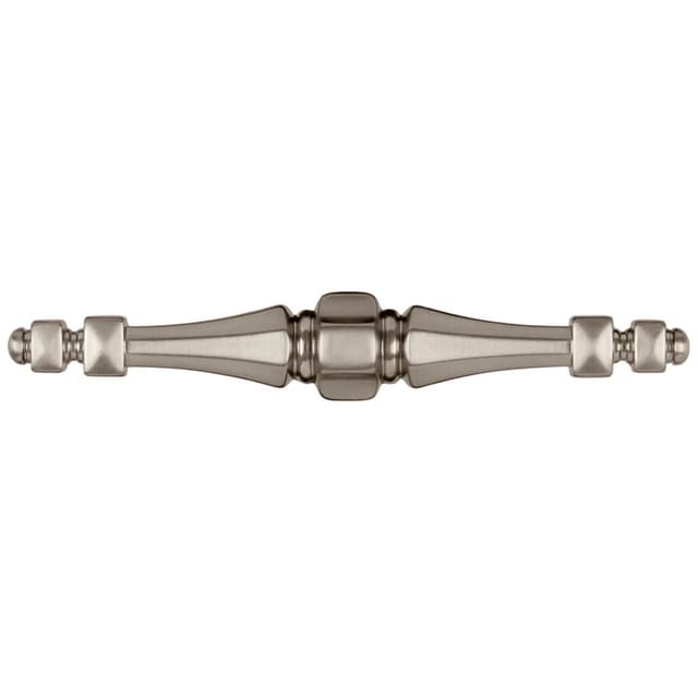 4-1/4" x 5-3/4" x 1" Southwest Bar Pull, Satin Nickel