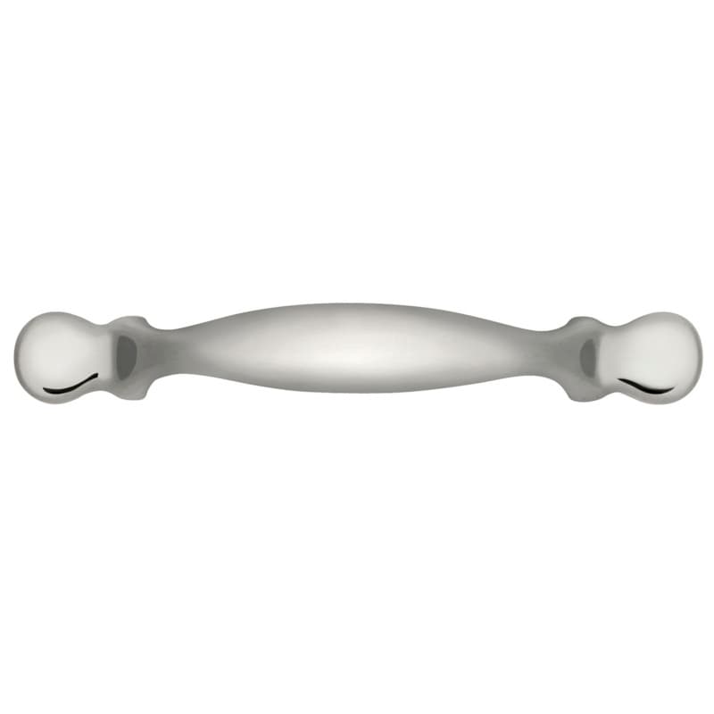 3" x 4" x 1/2" Southwest Arch Pull, Chrome