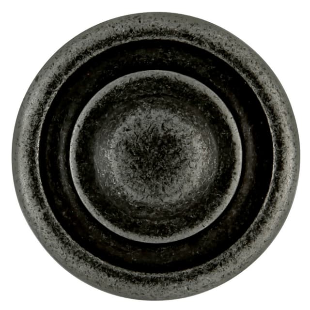 1-3/8" Manchester Cabinet Knob, Vibra Pewter