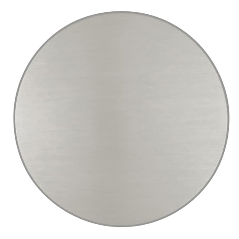 1" American Diner Cabinet Knob, Stainless Steel