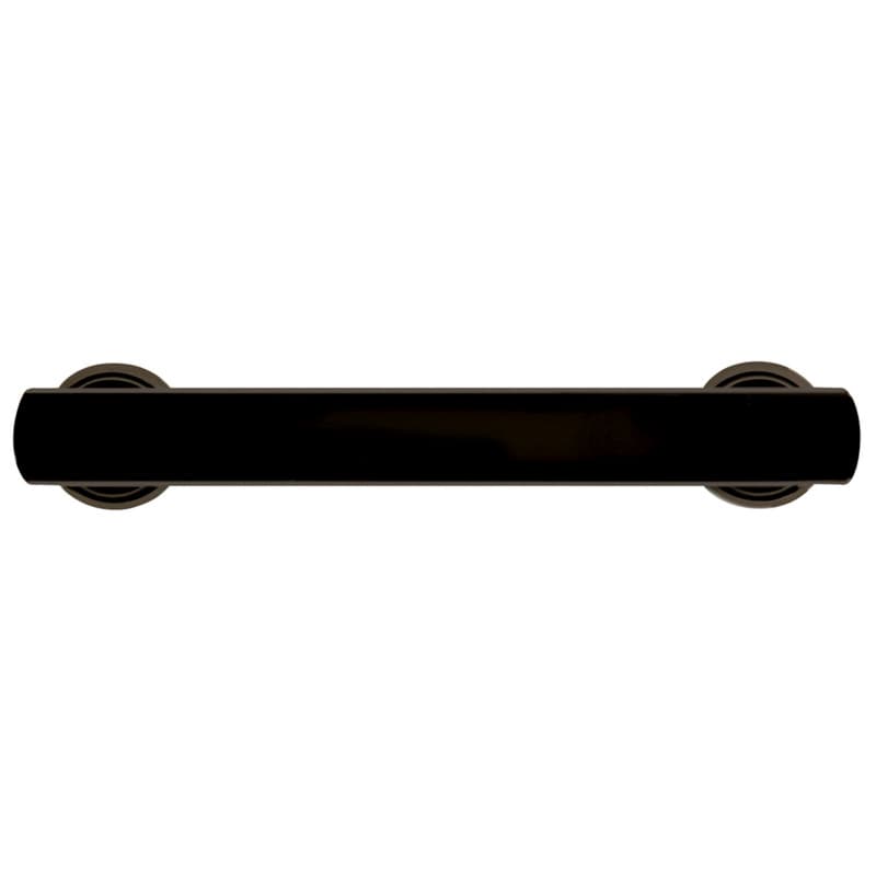 3-3/4" American Diner Arch Pull, Black Nickel