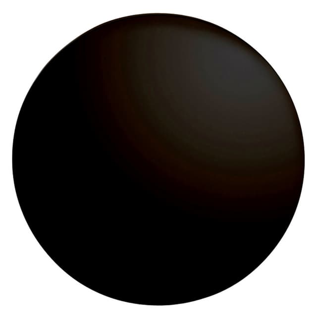 1-3/8" American Diner Cabinet Knob, Black Nickel