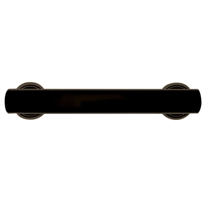 3" American Diner Arch Pull, Black Nickel