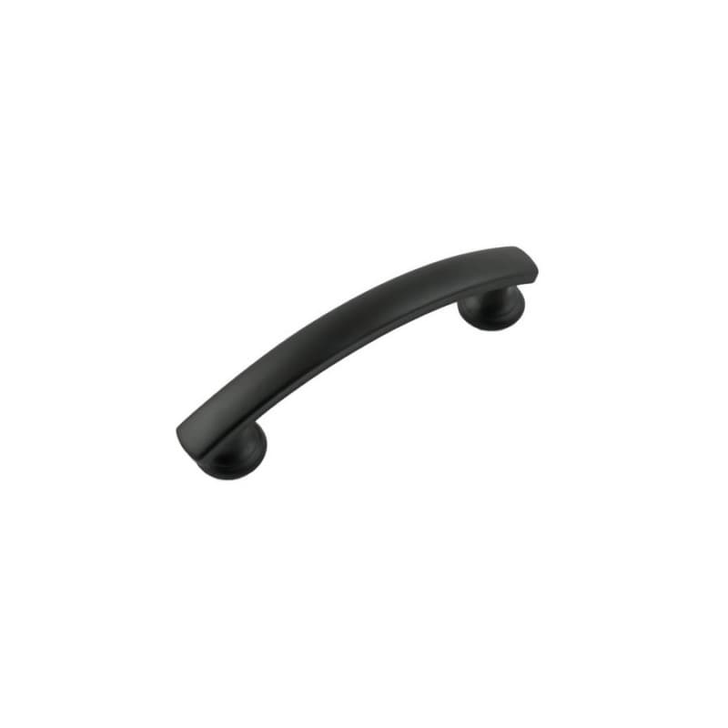3" American Diner Arch Pull, Matte Black
