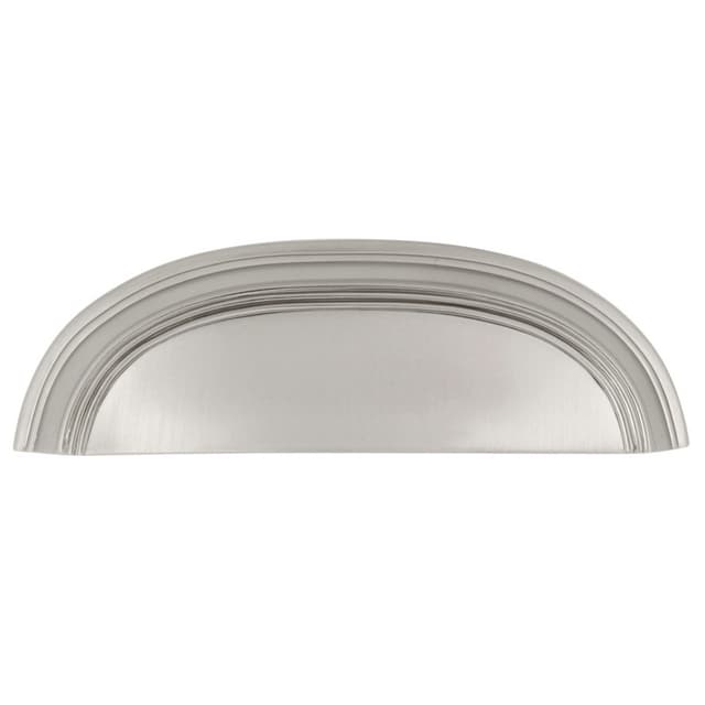 3" American Diner Cup Pull, Stainless Steel