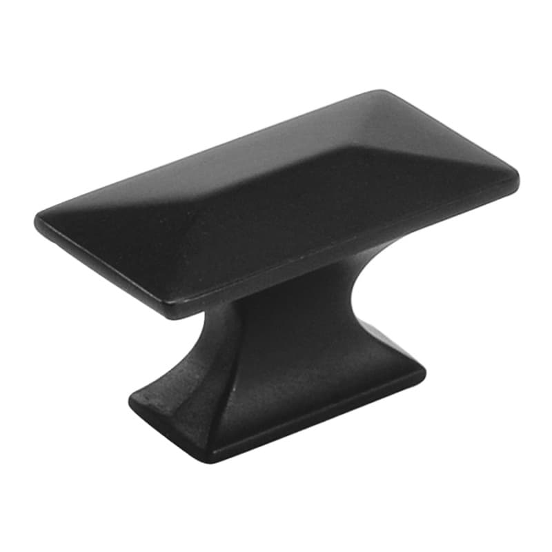 1-3/4" Bungalow Cabinet Knob, Matte Black